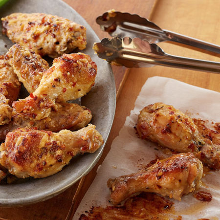 Garlic - Parmesan Chicken Wings