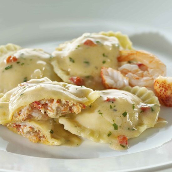 Lobster & Crab Ravioli Zucca